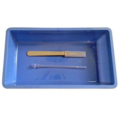 MRI Non-Ferromagnetic Certified #11 Disposable Scalpel and 20g 9cm Needle Tray Kit