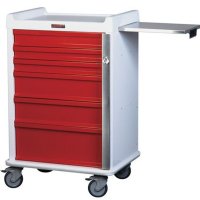 Show product details for MRI Breakaway Locking 6 Drawer Cart