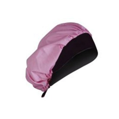 Pink Ribbon, Solid Pink Bouffant Cap