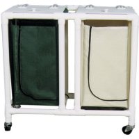 Show product details for PVC Hamper, 22 Gallon 2 Bin, Leak Proof Bag