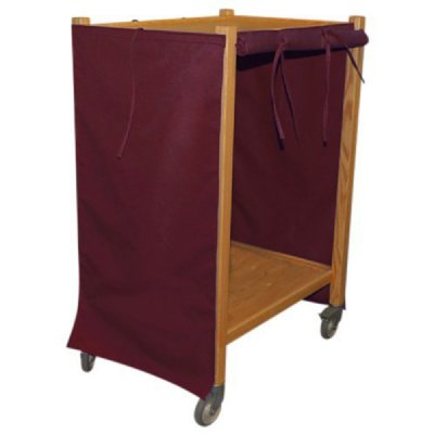 MRI Non-Ferromagnetic Oak Universal Cart, 4 Shelves, 2'W x 6'H x 2'D w/4" Casters