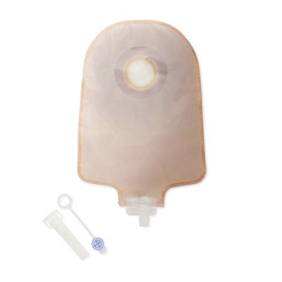 One-Piece Urostomy Pouch Flat Flextend Barrier, Tape