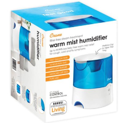 0.5 Gallon Warm Mist Humidifier