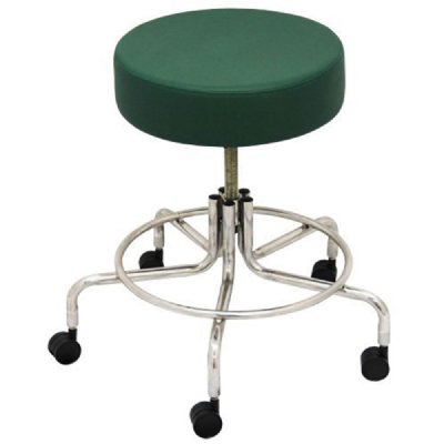 MRI Doctor Stool, Adj 22"-28" Height, w/Casters