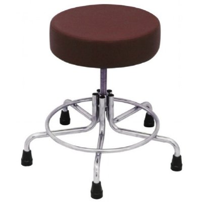 MRI Doctor Stool, Adj 15" -21" Height, w/Rubber Tips