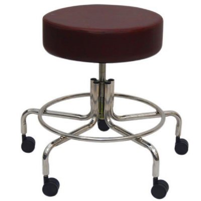 MRI Doctor Stool, Adj 16"-22"  Height, w/Casters