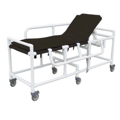 MRI Gurney, w/Standard 2" Cushion & Vinyl Foam Pad