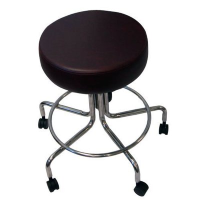 MRI Doctor Stool, Adj 22"-28" Height, w/Casters