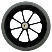 Show product details for 161-640 MRI Non-Magnetic 8" Front Wheel for Standard Wheelchairs