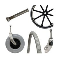 Wheels for MRI Wheelchairs